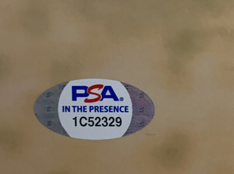 BRUSDAR GRATEROL SIGNED 16X20 CELEBRATING PHOTO "DON'T MESS WITH BAZOOKA" PSA