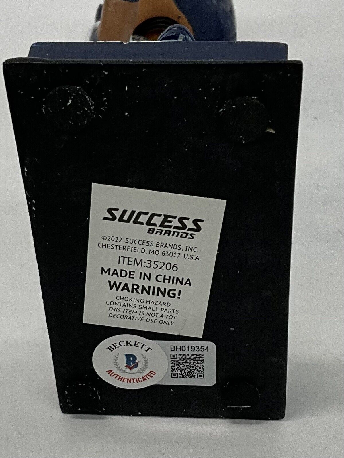 DIEGO CARTAYA DODGERS PROSPECT SIGNED CUCAMONGA QUAKES BOBBLEHEAD BAS BH019354