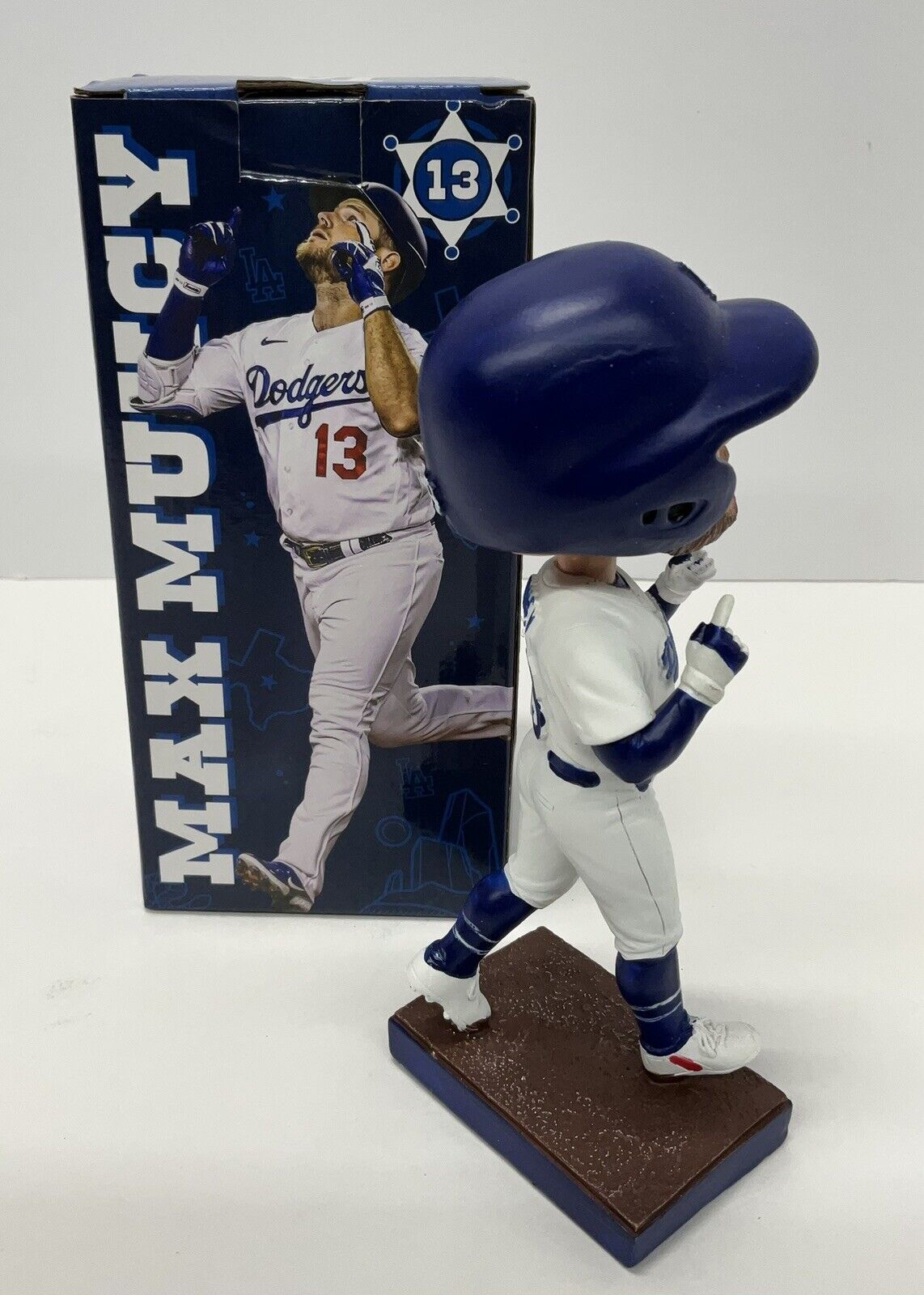 MAX MUNCY 2020 WS CHAMP SIGNED DODGERS 2022 SGA BOBBLEHEAD PSA 1C89582