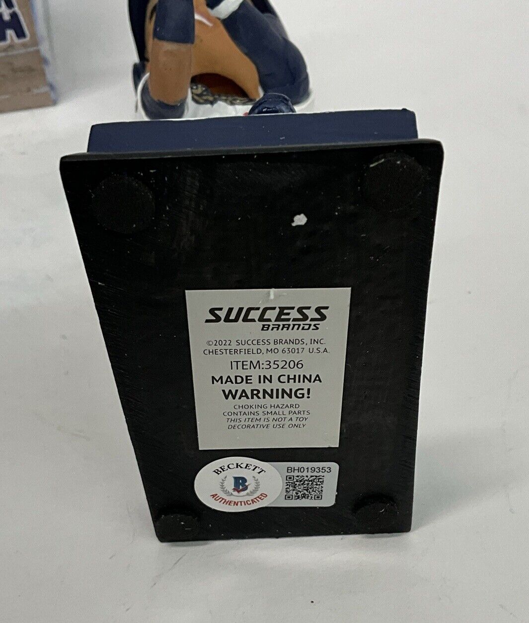 DIEGO CARTAYA DODGERS PROSPECT SIGNED CUCAMONGA QUAKES BOBBLEHEAD BAS BH019353