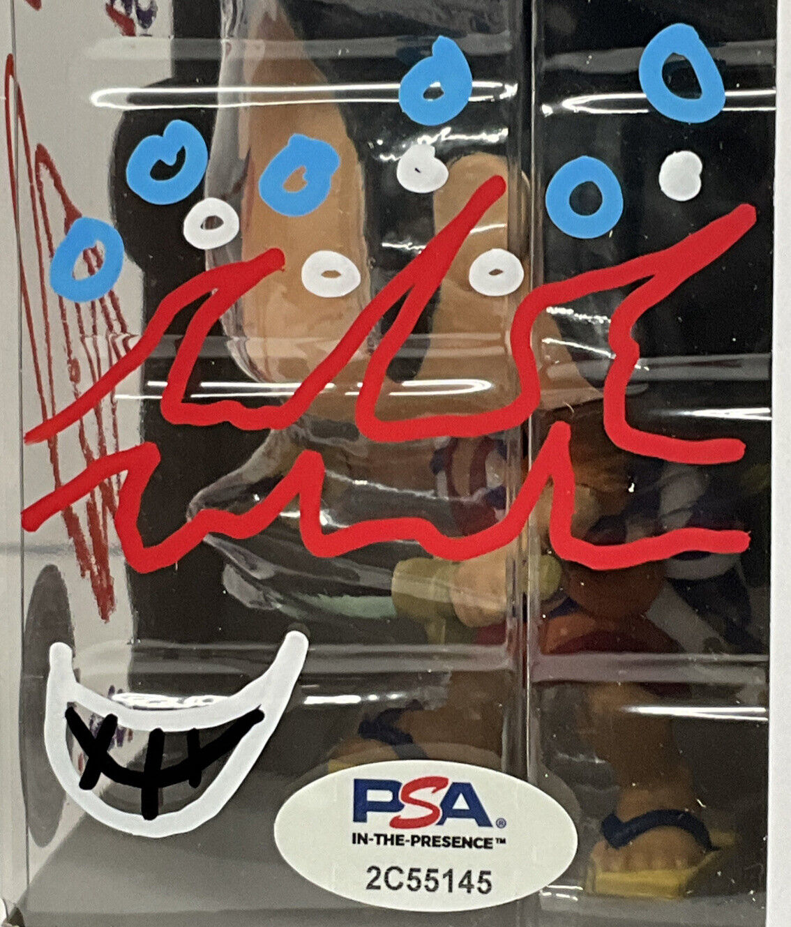 ROBBIE RAYMOND SIGNED ODEN ONEPIECE FUNKO POP 1275 SE DRAWING PSA 2C55145