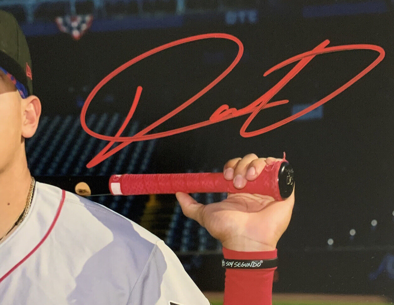 DIEGO CARTAYA DODGERS 2023 #1 PROSPECT SIGNED 11X14 GREAT LAKES LOONS PHOTO BAS