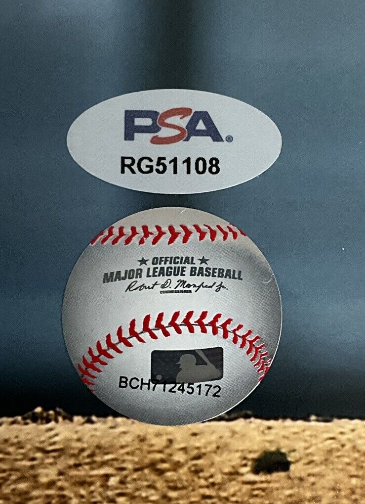 BOBBY MILLER DODGERS SIGNED 16X20 2022 FUTURES ALL STAR GAME PITCHING PHOTO PSA