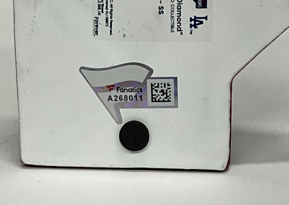 COREY SEAGER DODGERS SIGNED FOCO 2020 WORLD SERIES MVP BOBBLEHEAD FANTCS A268011