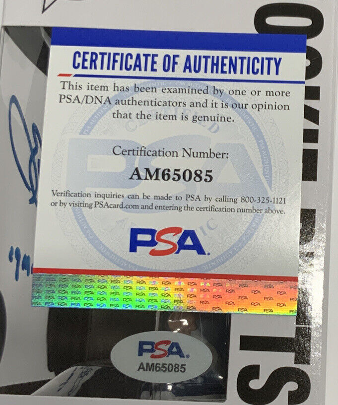 MOOKIE BETTS SIGNED LOS ANGELES DODGERS FUNKO POP "2020 WS CHAMPS" PSA AM65085