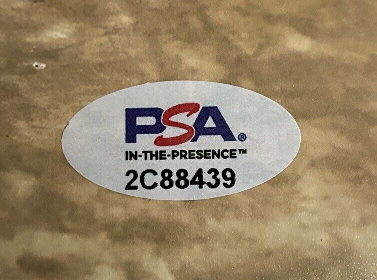 MAX CHRISTIE LOS ANGELES LAKERS SIGNED 11X14 AFTER DRAFT PHOTO PSA WITNESS COA