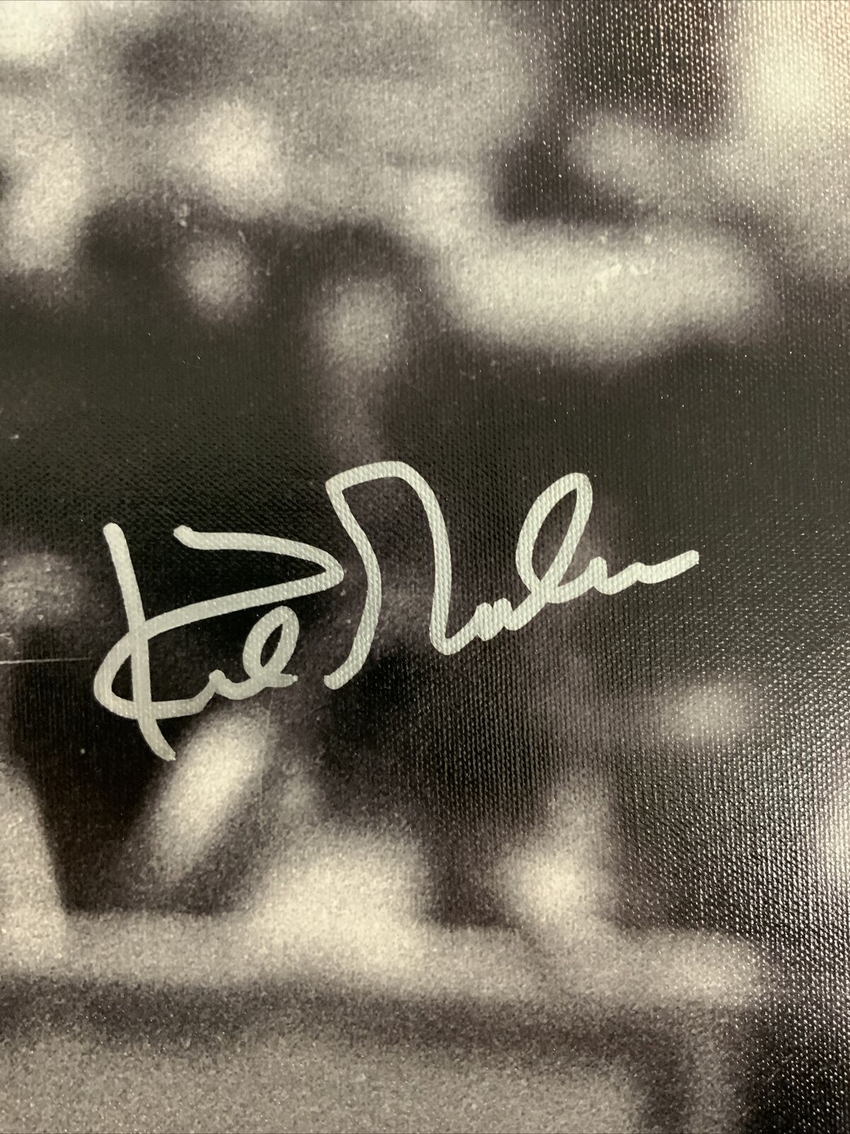 KIRK GIBSON DODGERS 1988 WORLD SERIES CHAMPION SIGNED 22X28 CANVAS PSA AI33539