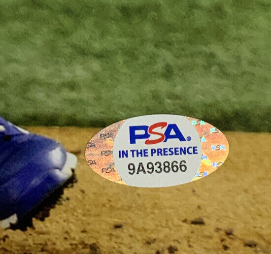 TONY GONSOLIN DODGERS SIGNED 2020 WORLD SERIES 11X14 PITCHING PHOTO PSA WITNESS