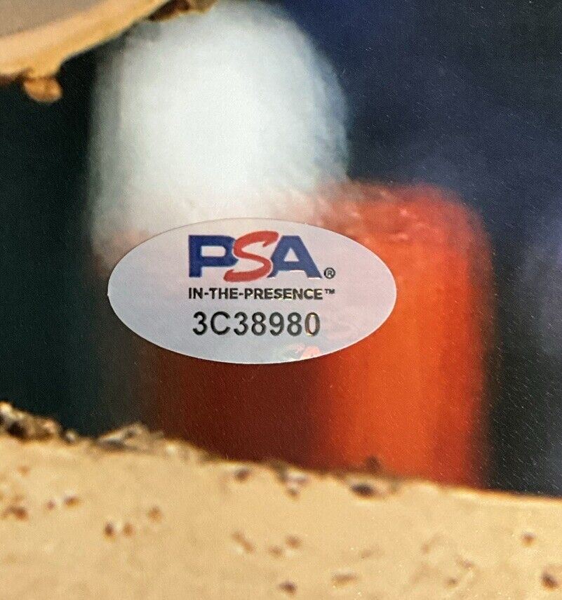 BOBBY MILLER DODGERS SIGNED 20X24 PHOTO "MILLER TIME" INSCRIPTION PSA 3C38980