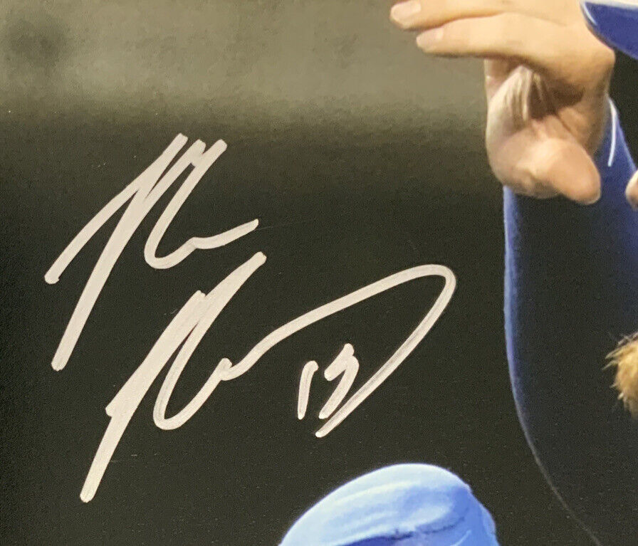 MAX MUNCY & JUSTIN TURNER DODGERS SIGNED 16X20 HOMERUN CELEBRATION PHOTO PSA