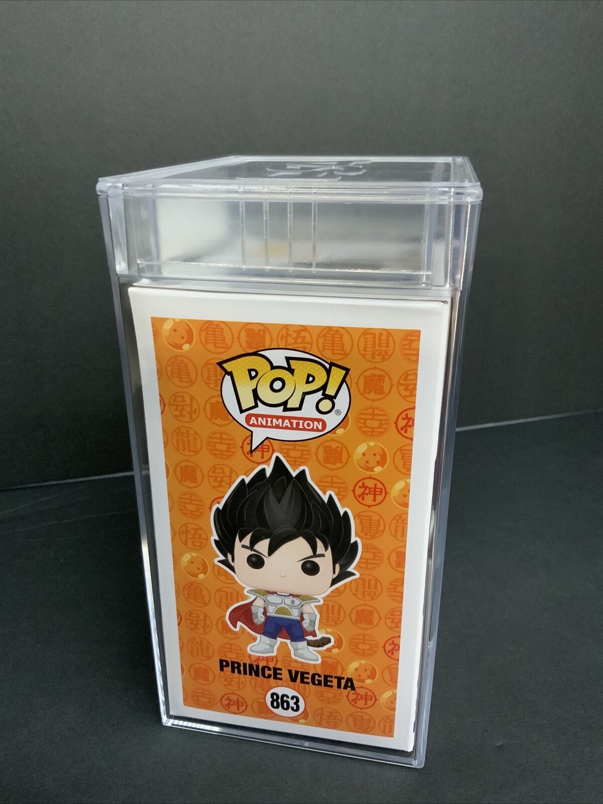 CHRISTOPHER SABAT SIGNED PRINCE VEGETA #863 FUNKO POP "PUNK" PSA SLABBED AL06088