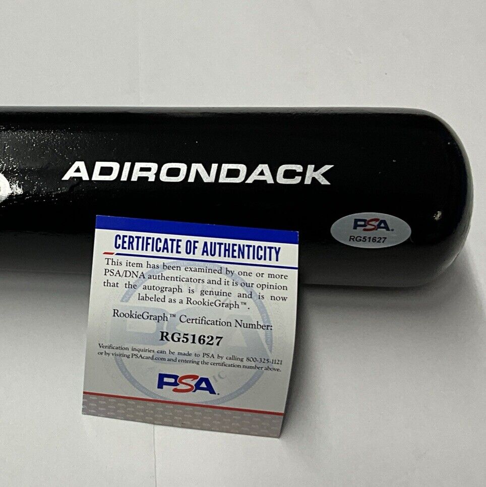 DIEGO CARTAYA DODGERS PROSPECT SIGNED RAWLINGS FULL SIZE BAT PSA ITP RG51627