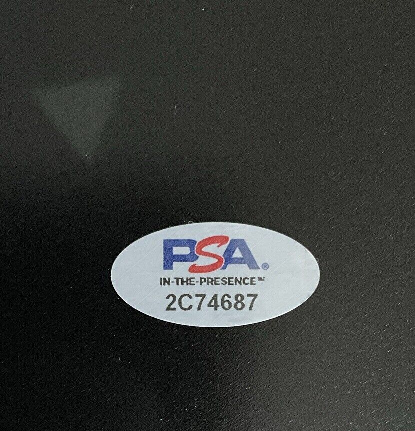 JOE KELLY DODGERS SIGNED 16X20 POUTY FACE EDIT VS ASTROS CARLOS CORREA PHOTO PSA