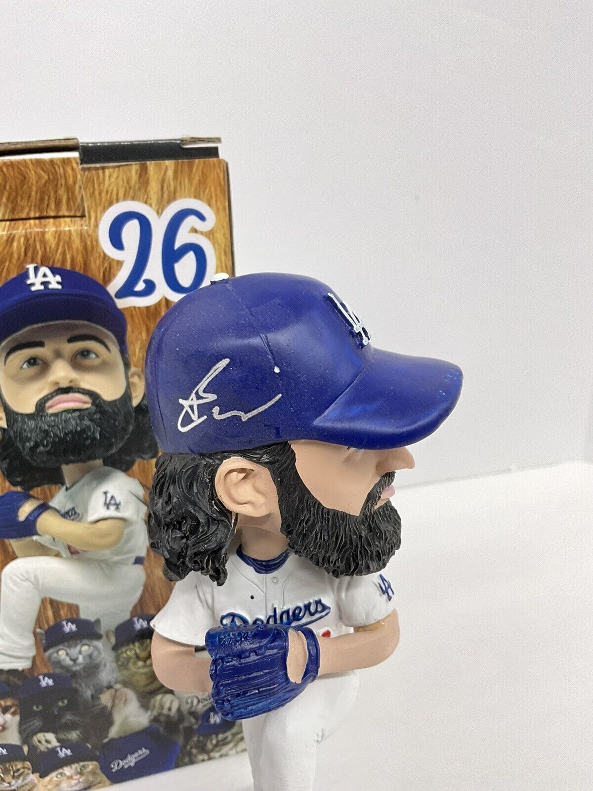 TONY GONSOLIN 2020 WORLD SERIES CHAMP SIGNED DODGERS SGA BOBBLEHEAD PSA 3C24857