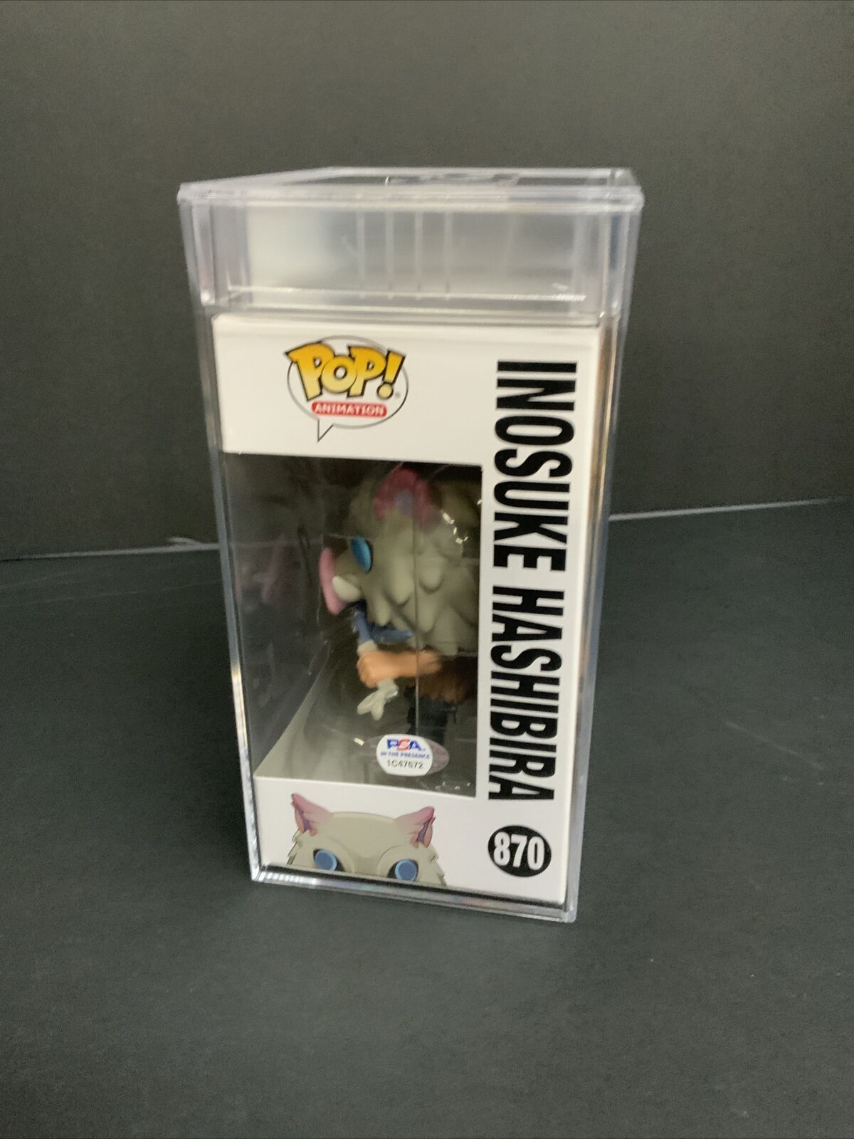 BRYCE PAPENBROOK SIGNED INOSUKE HASHIBIRA FUNKO POP GEM MT 10 PSA SLAB 1C47672