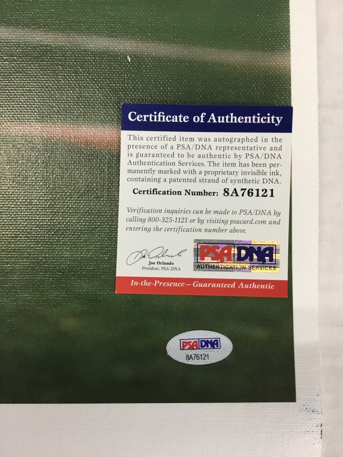 DODGERS NL MVP STEVE GARVEY SIGNED 2/6 24X28 UNFRAMED CANVAS 9 INSCRIPTIONS PSA