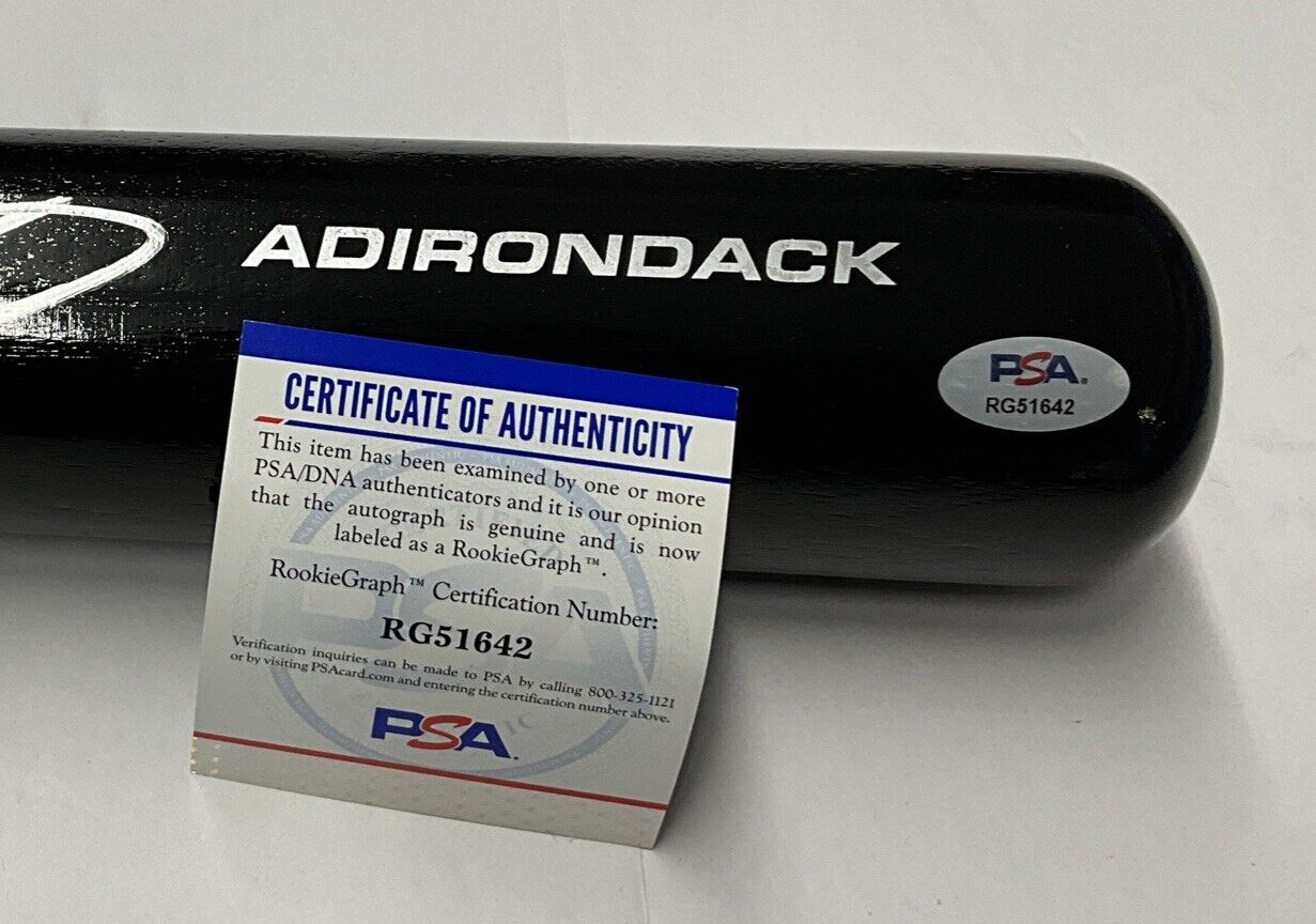 DIEGO CARTAYA DODGERS PROSPECT SIGNED RAWLINGS FULL SIZE BAT PSA ITP RG51642