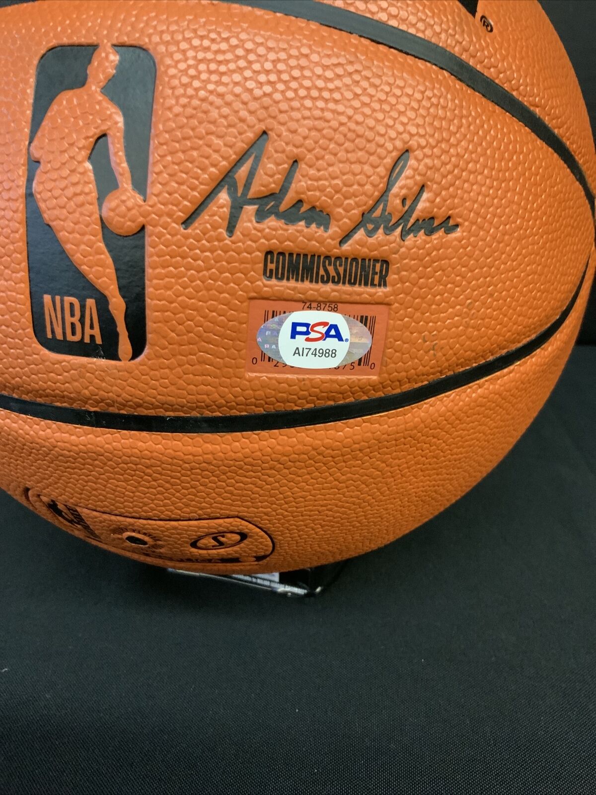 DWIGHT HOWARD KYLE KUZMA SIGNED SPALDING BASKETBALL 2020 NBA CHAMPS" PSA AI74988