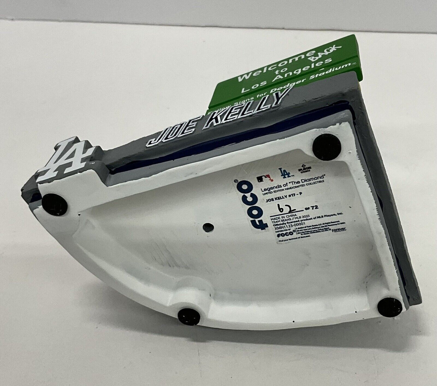 JOE KELLY POUTY FACE WELCOME BACK TO LA DODGERS FOCO LIMITED BOBBLEHEAD #/72