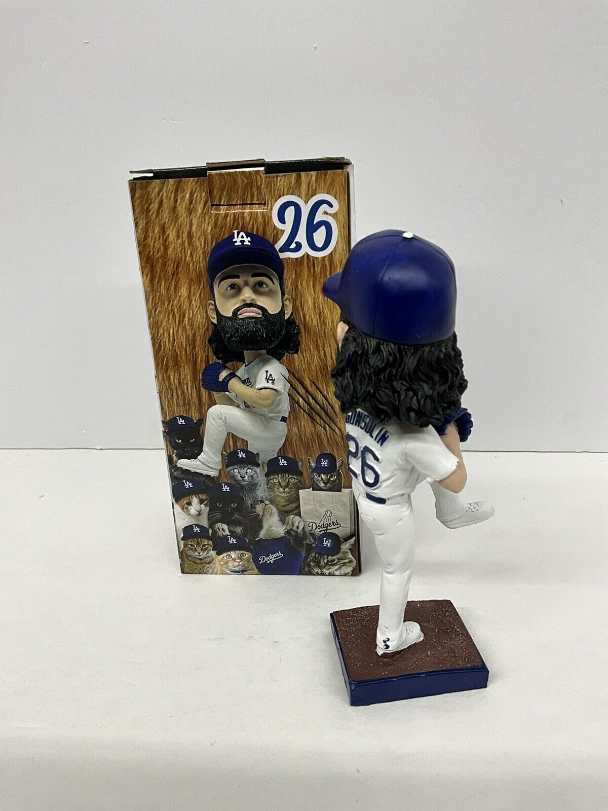 TONY GONSOLIN 2020 WORLD SERIES CHAMP SIGNED DODGERS SGA BOBBLEHEAD PSA 3C24857