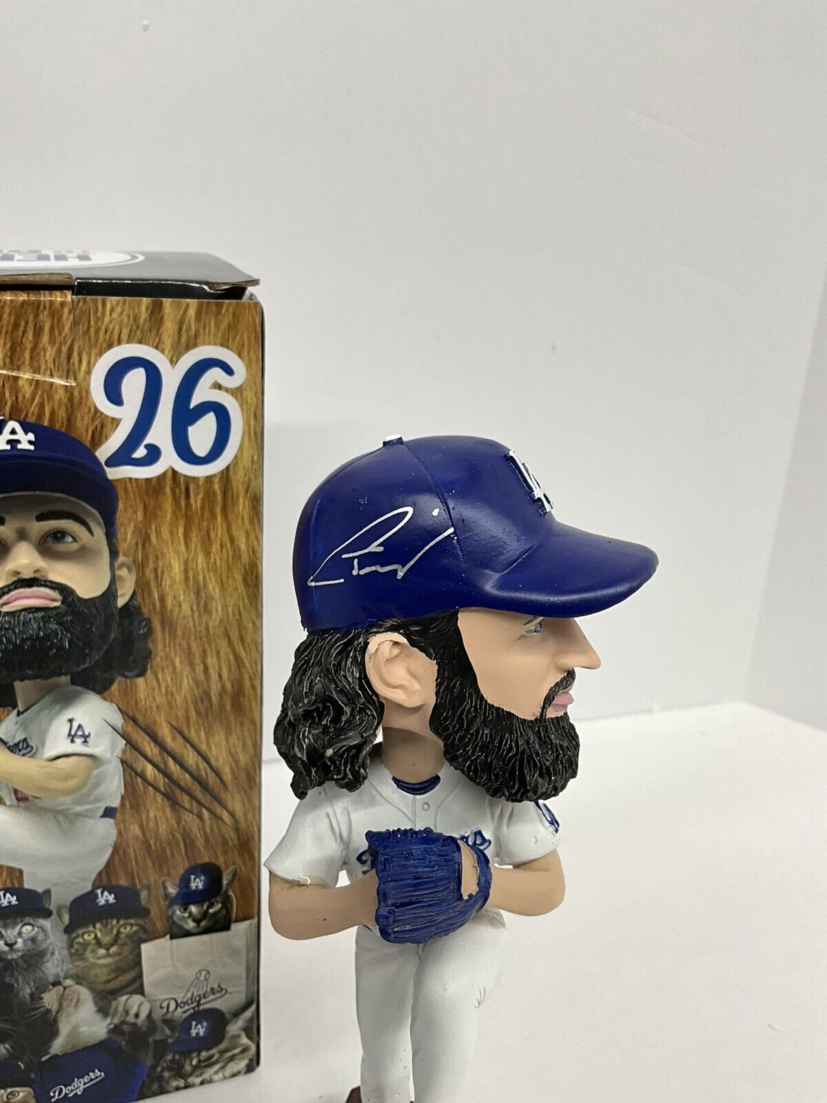 TONY GONSOLIN 2020 WORLD SERIES CHAMP SIGNED DODGERS SGA BOBBLEHEAD PSA 3C24855