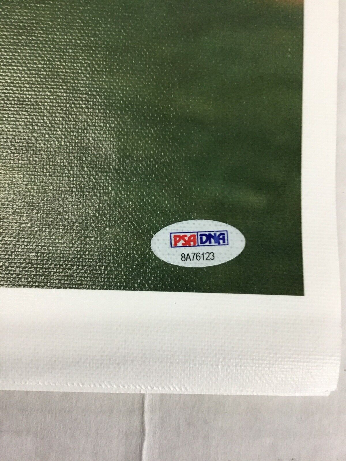 DODGERS NL MVP STEVE GARVEY SIGNED 5/6 24X28 UNFRAMED CANVAS 9 INSCRIPTIONS PSA