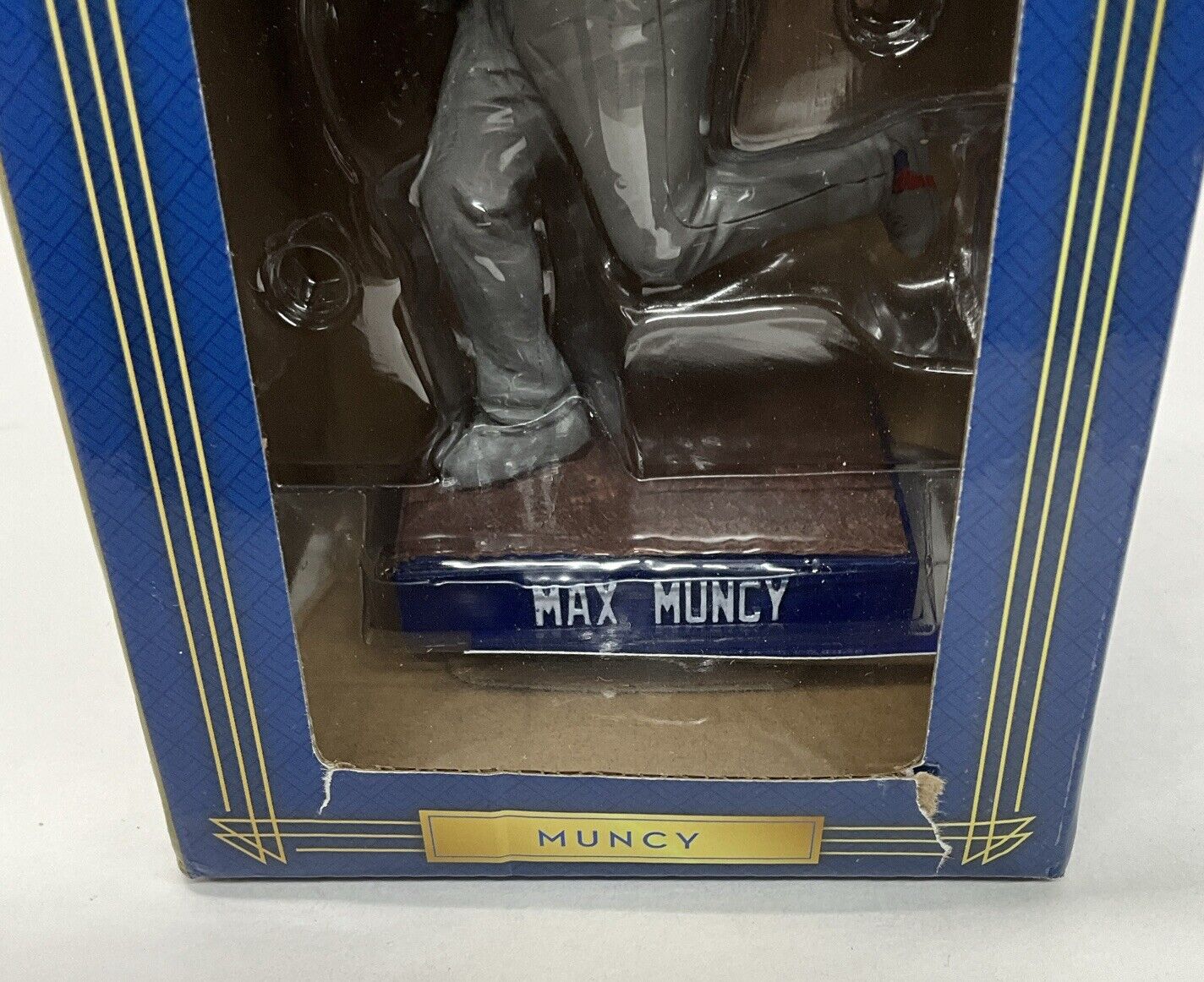 MAX MUNCY SIGNED DODGERS 2019 SGA BOBBLEHEAD "GIANT KILLER" INSCRIPT PSA 2C51368