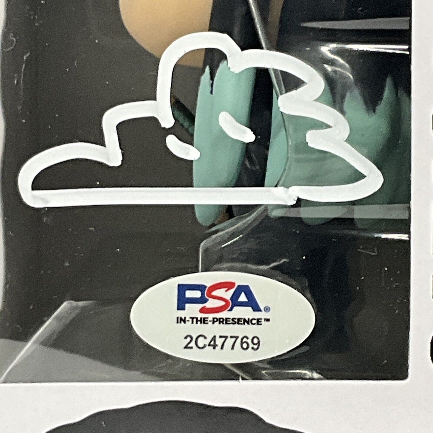 GRIFFIN BURNS SIGNED MUICHIRO TOKITO FUNKO POP 1193 QUOTE+ DRAWING PSA 2C47769