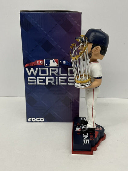 JD MARTINEZ SIGNED BOSTON RED SOX 2018 WORLD SERIES FOCO BOBBLEHEAD BAS W807848