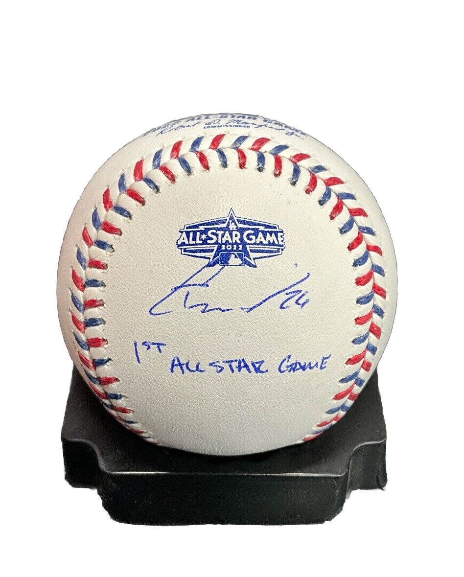 TONY GONSOLIN DODGERS SIGNED 2022 ALL STAR GAME BASEBALL "1ST ALL STAR GAME" PSA