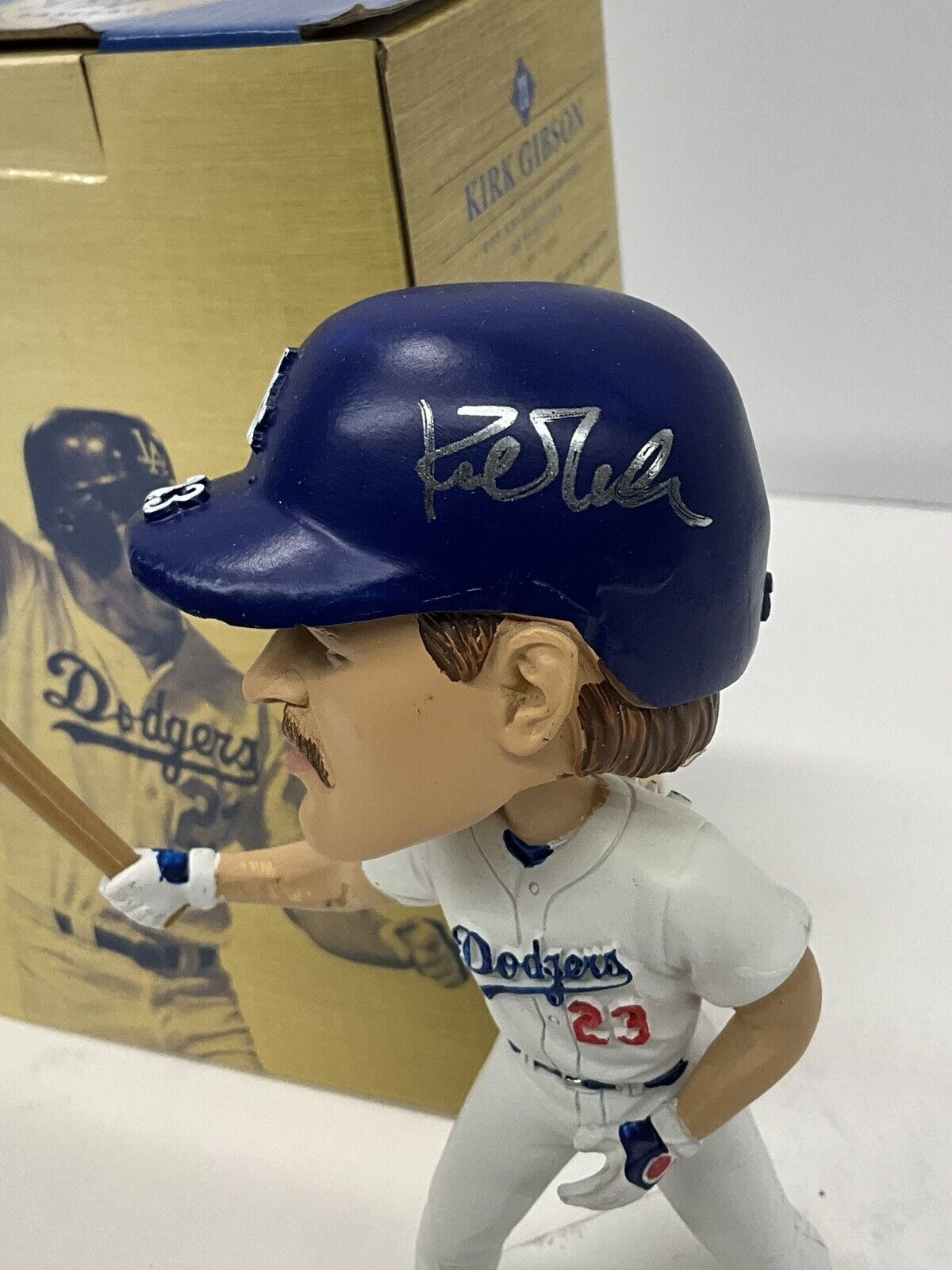 KIRK GIBSON DODGERS 88 WS CHAMPION SIGNED 2019 SGA BOBBLEHEAD PSA 3T04374