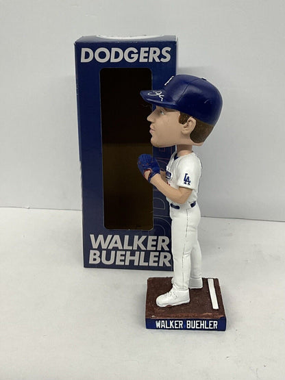 WALKER BUEHLER 2020 WS CHAMP SIGNED DODGERS 2024 SGA BOBBLEHEAD BAS 1W557070