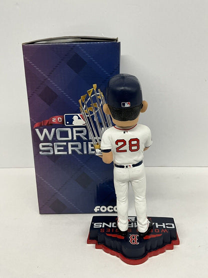 JD MARTINEZ SIGNED BOSTON RED SOX FOCO BOBBLEHEAD "2018 WS CHAMPS" BAS W807863