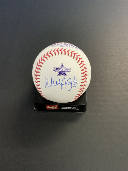 WALKER BUEHLER DODGERS SIGNED 2021 ALL STAR GAME BASEBALL BECKETT WITNESS