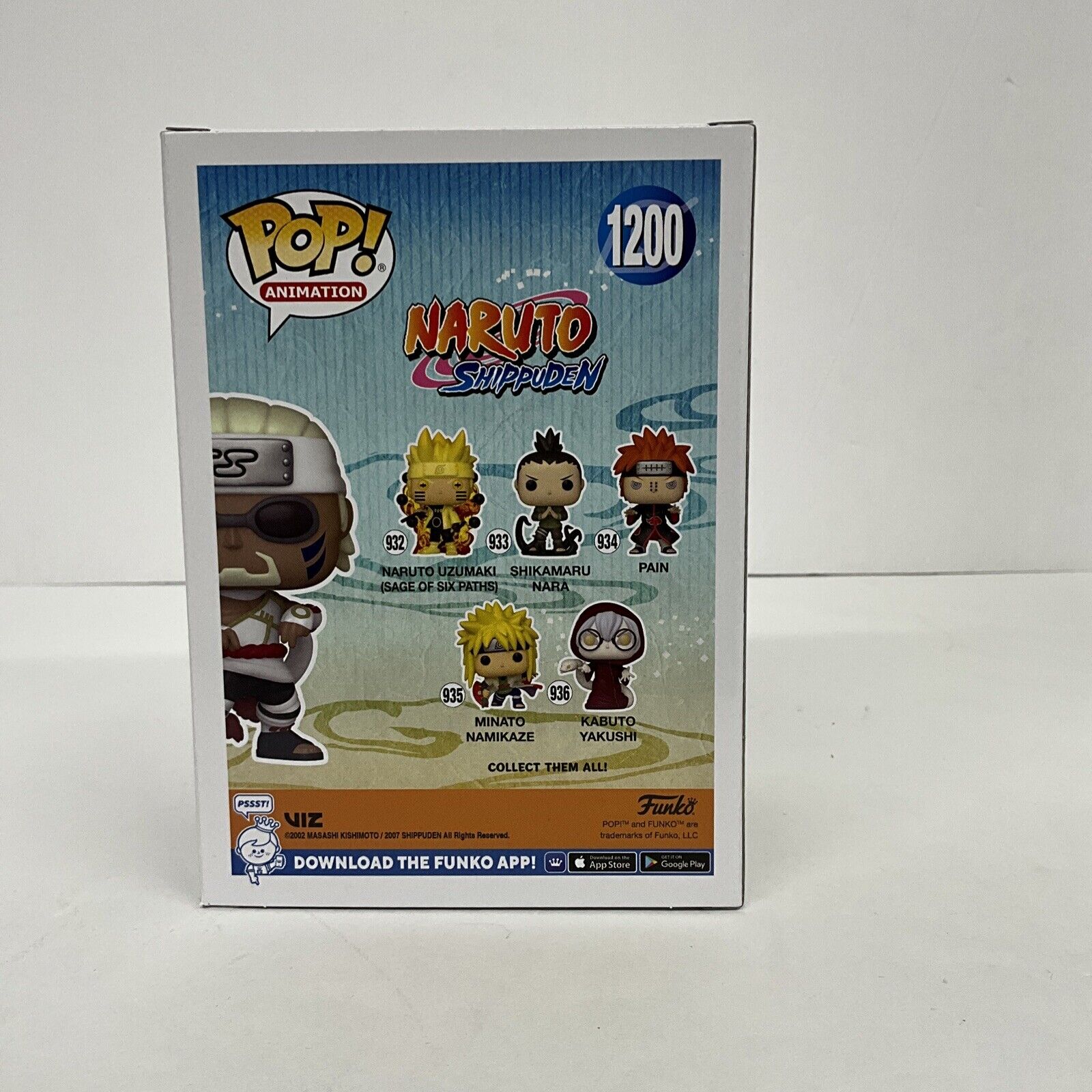 Naruto Shippuden Signed Killer Bee hotsell Entertainment Earth exclusive Funko