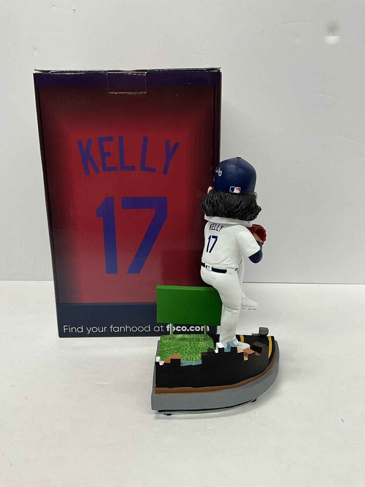 JOE KELLY SIGNED WELCOME BACK TO LA BOBBLEHEAD "NICE SWING BITCH"  PSA 3C13429