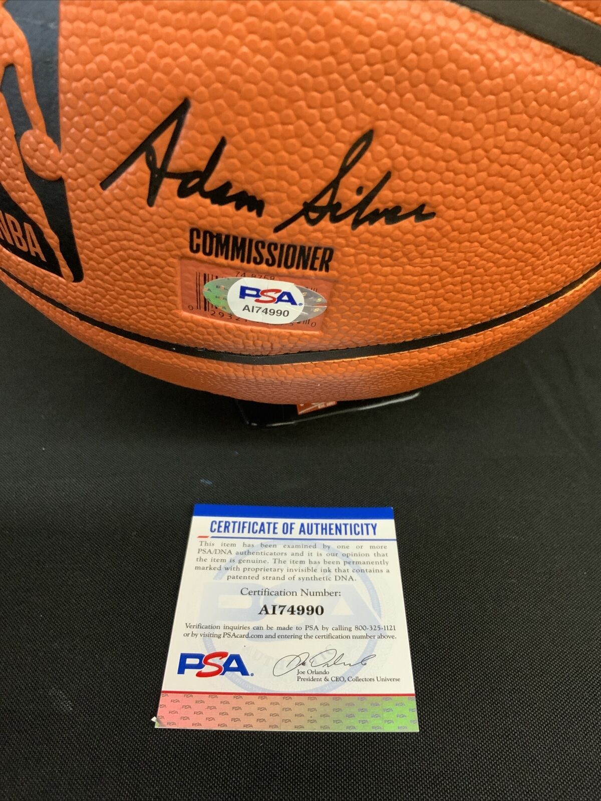 DWIGHT HOWARD KYLE KUZMA SIGNED SPALDING BASKETBALL 2020 NBA CHAMPS" PSA AI74990