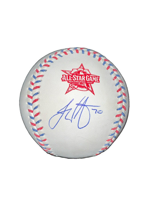 JUSTIN WROBLESKI DODGERS WS CHAMPION SIGNED 2026 ALL STAR GAME BASEBALL JSA