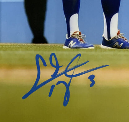 MAX MUNCY CHRIS TAYLOR & JUSTIN TURNER DODGERS SIGNED 16X20  PHOTO PSA WITNESS