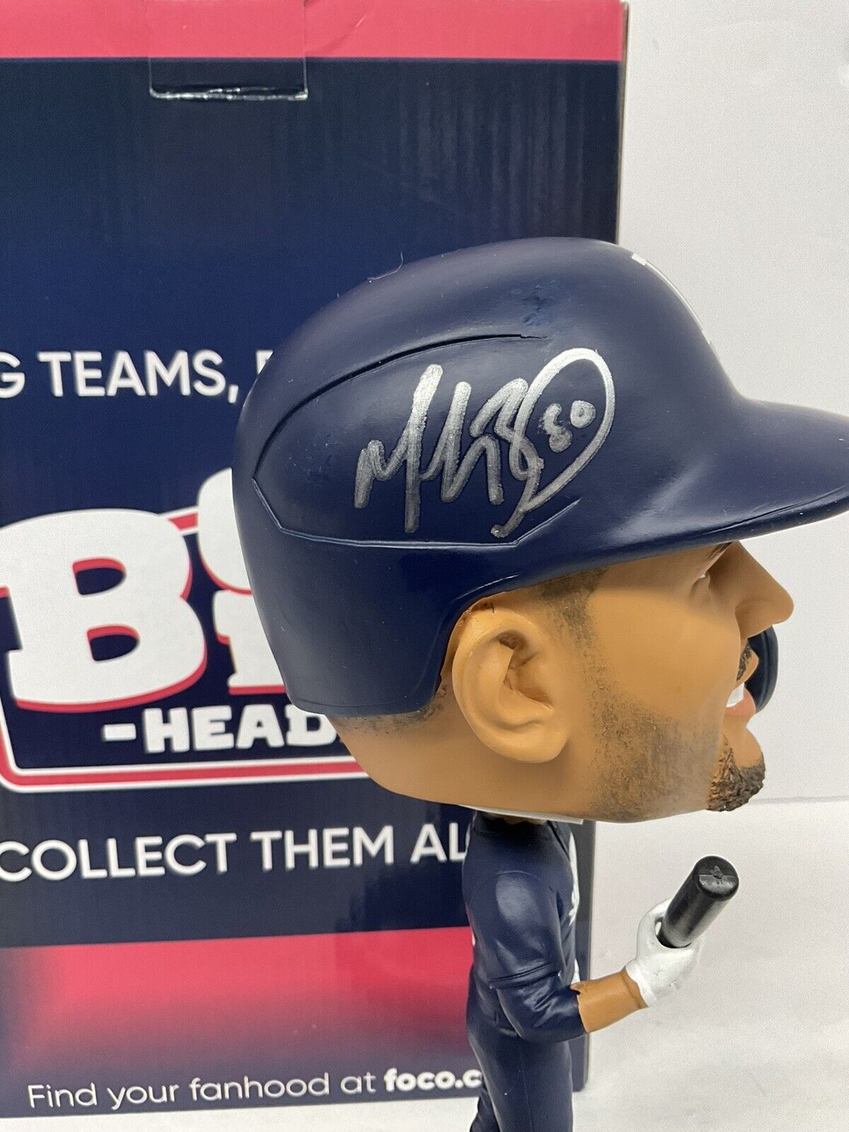 MOOKIE BETTS SIGNED DODGERS FOCO BIGHEAD VARIANT BOBBLEHEAD FANATICS HG99301731