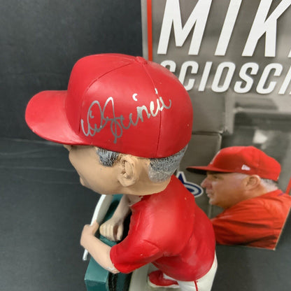 MIKE SCIOSCIA ANGELS 02 WS CHAMPION SIGNED 2018 SGA BOBBLEHEAD BECKETT WS31181