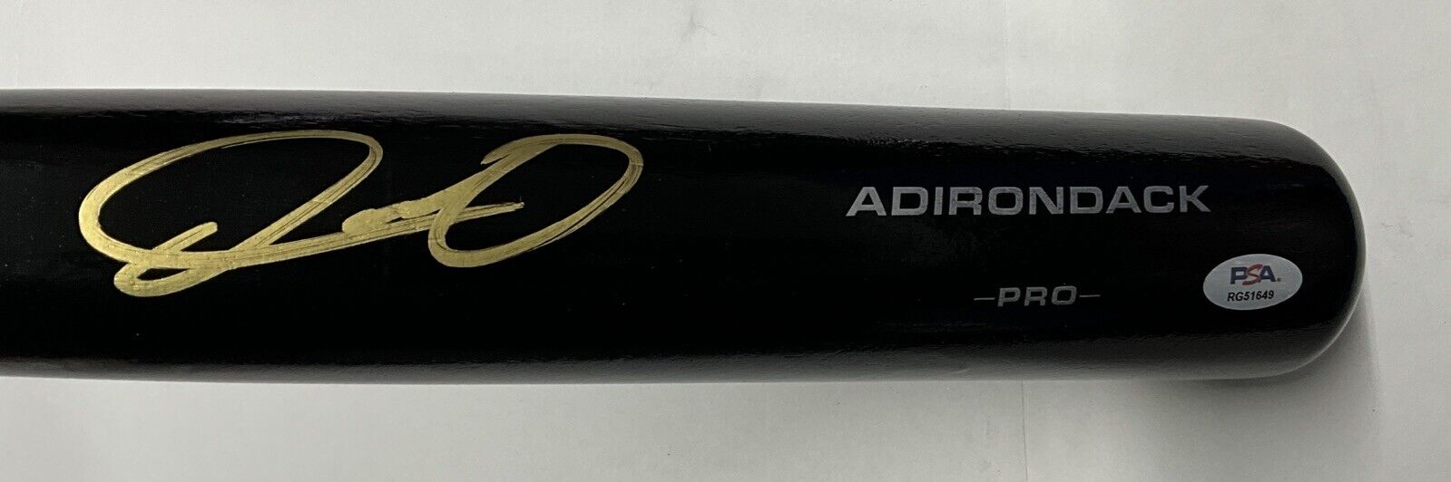 DIEGO CARTAYA DODGERS PROSPECT SIGNED RAWLINGS FULL SIZE BAT PSA ITP RG51649