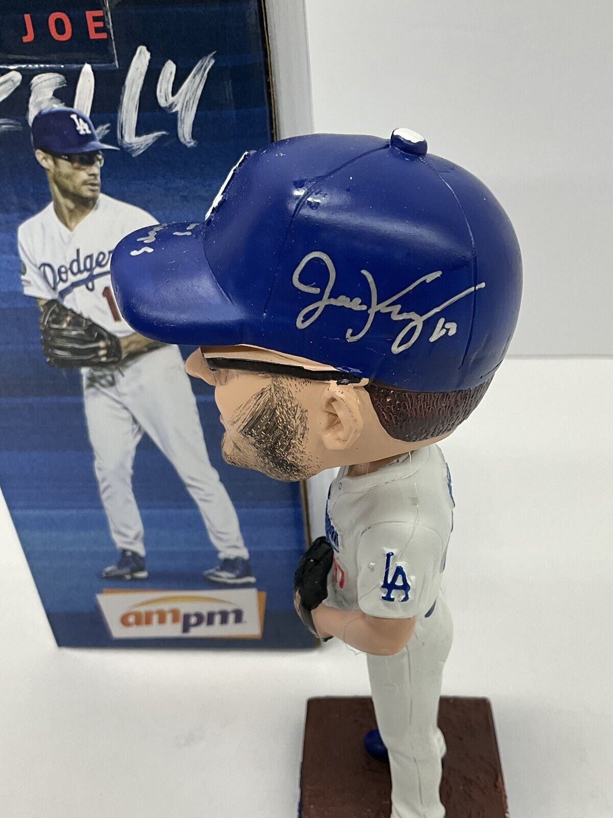 JOE KELLY SIGNED DODGERS 2019 SGA BOBBLEHEAD "2020 WS CHAMPS" INSC PSA 2C74715