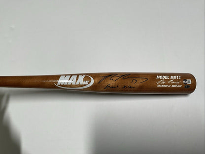 MAX MUNCY DODGERS SIGNED GOLD MAXBAT GAME MODEL BAT "GIANT KILLER" BAS WZ79405