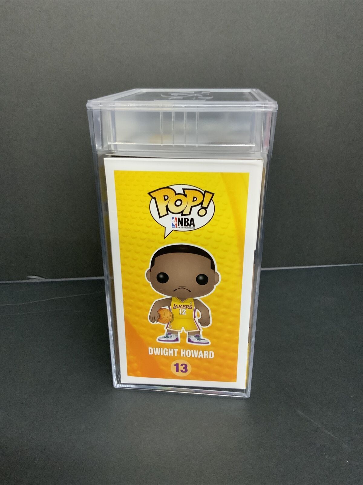 DWIGHT HOWARD SIGNED LAKERS #13 FUNKO POP PSA SLABBED GEM MINT 10 AUTO 1C40737