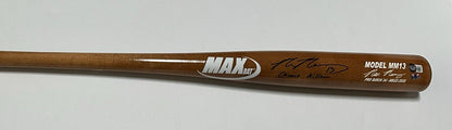 MAX MUNCY DODGERS SIGNED GOLD MAXBAT GAME MODEL BAT "GIANT KILLER" BAS WZ79539