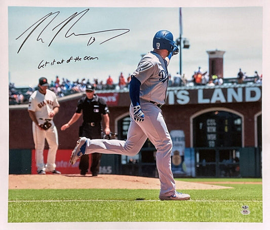 MAX MUNCY SIGNED 22X26 CANVAS VS MadBum "Get it out of the Ocean" PSA 2C51275