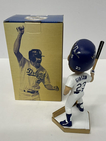 KIRK GIBSON DODGERS SIGNED 2019 SGA BOBBLEHEAD "88 WS WALK OFF HR" PSA 3T04231