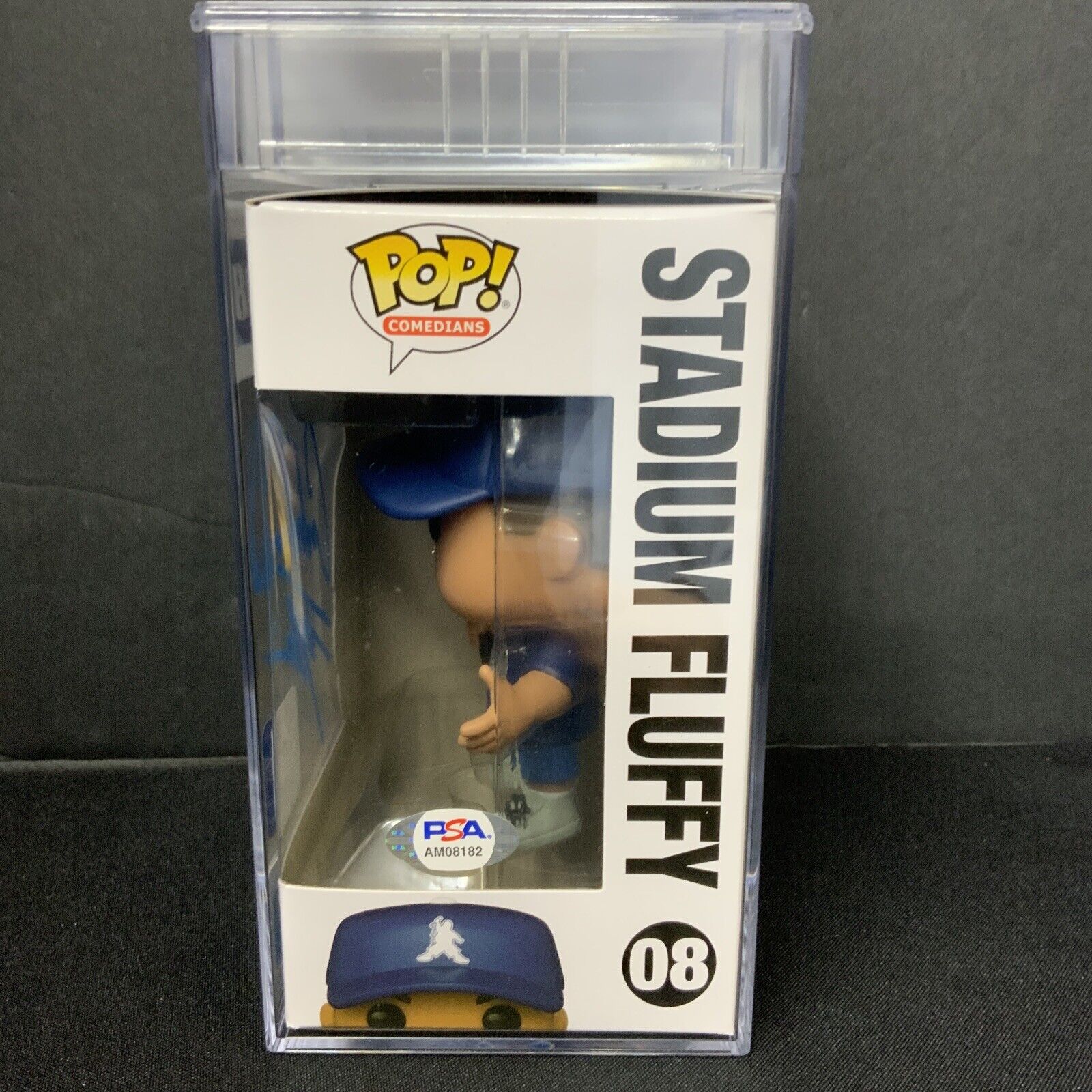 GABRIEL IGLESIAS SIGNED "STADIUM FLUFFY" FUNKO POP 08 PSA GEM MT 10 AUTO AM08182