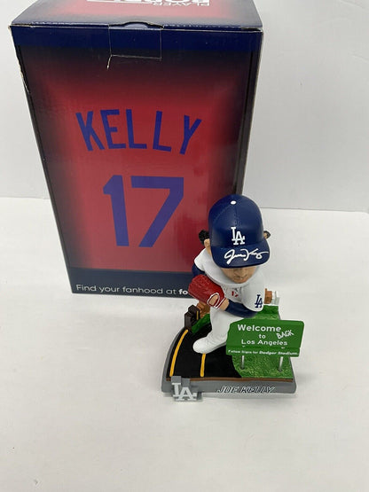 JOE KELLY SIGNED WELCOME BACK TO LA BOBBLEHEAD "NICE SWING BITCH"  PSA 3C13430